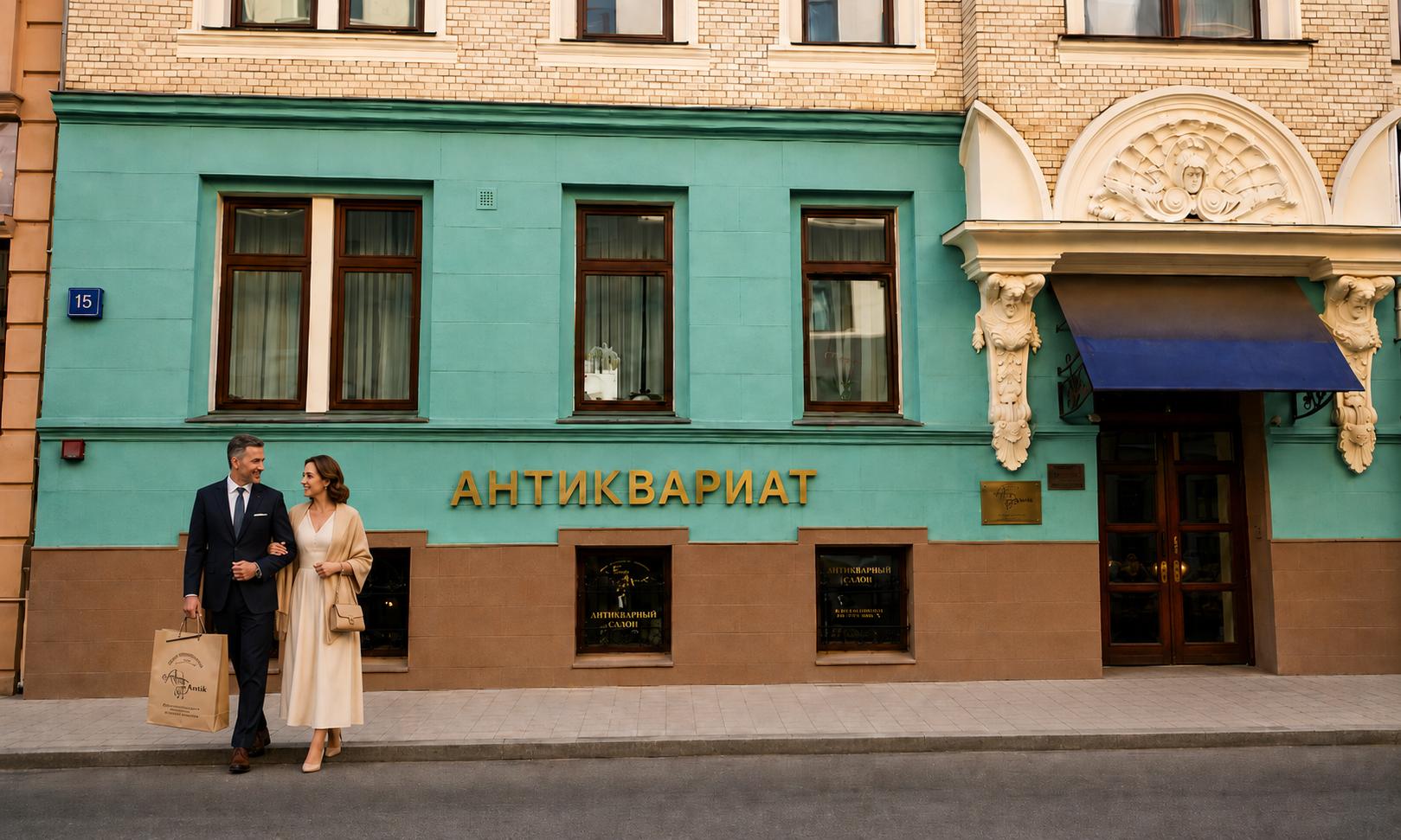 Салон «АртАнтик», Скатертный переулок, 15
