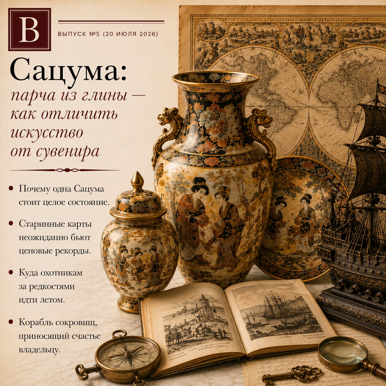 Сацума: парча из глины — как отличить искусство от сувенира