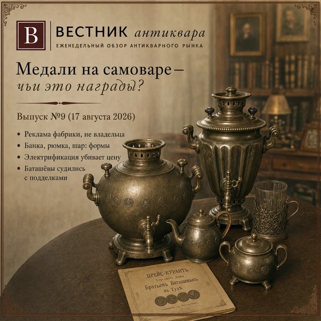 Самовар: медали, формы и почему нельзя драить до блеска