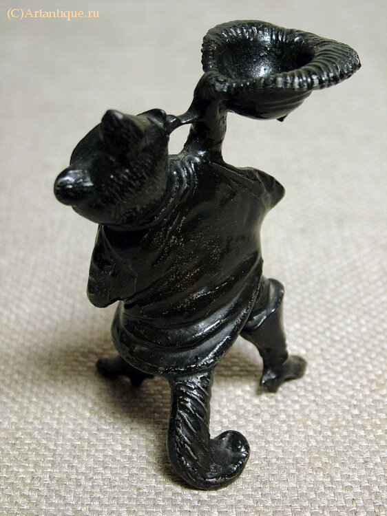 Подсвечник "Кот в сапогах"