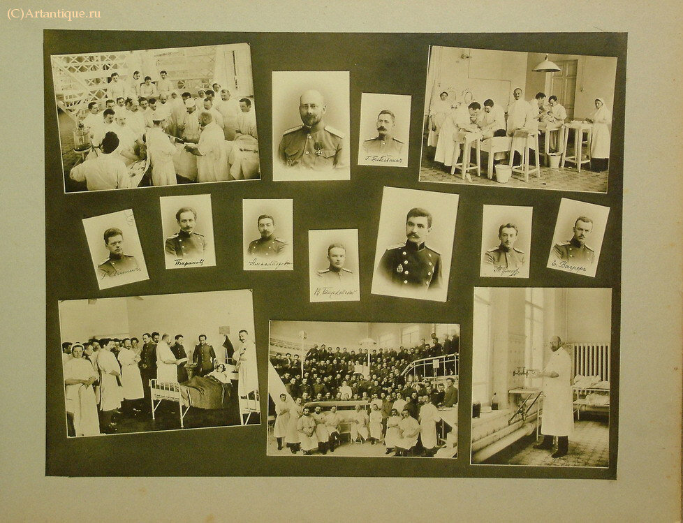 Фотоальбом "Выпуск врачей 1912 года"