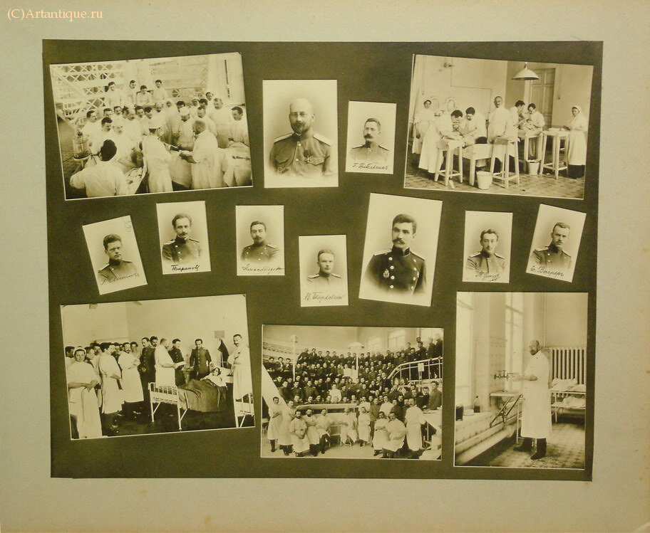 Фотоальбом "Выпуск врачей 1912 года"