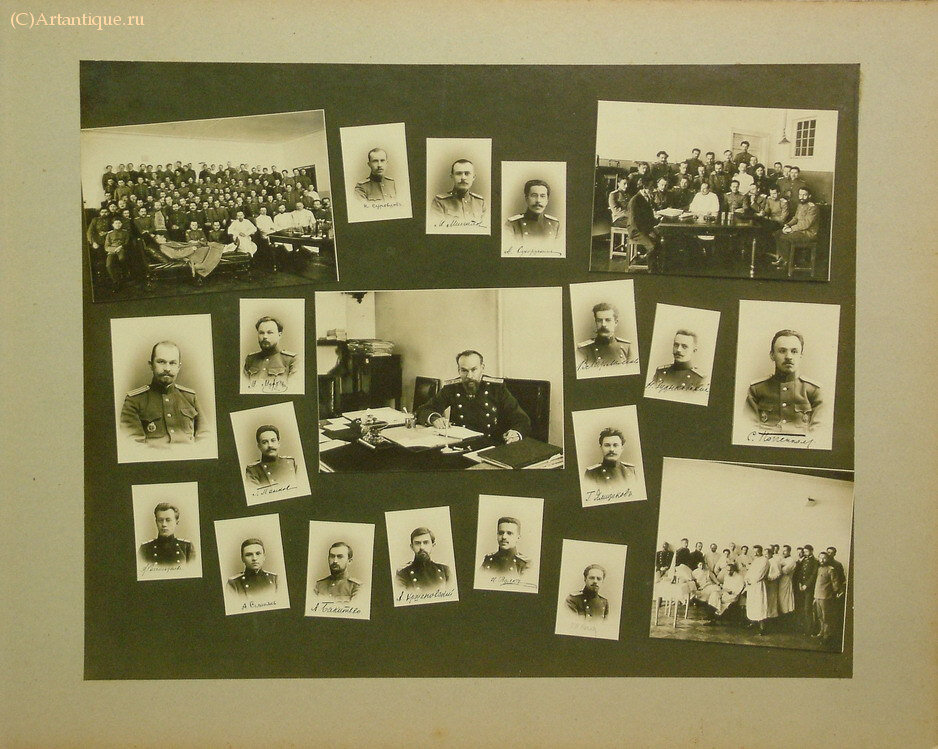 Фотоальбом "Выпуск врачей 1912 года"