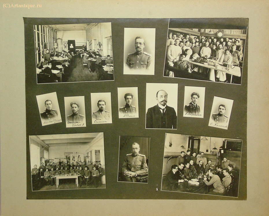 Фотоальбом "Выпуск врачей 1912 года"