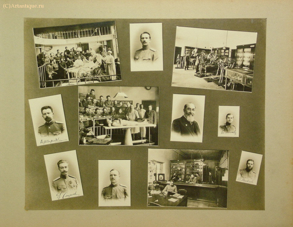 Фотоальбом "Выпуск врачей 1912 года"