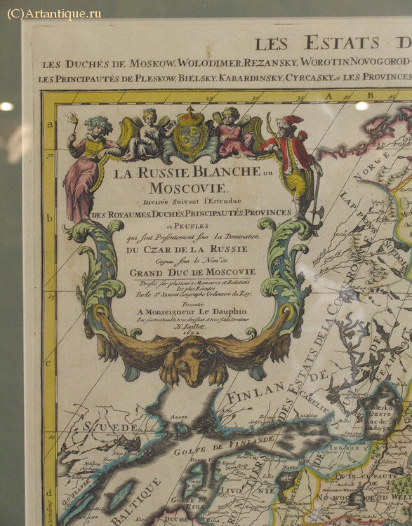 Карта Московии