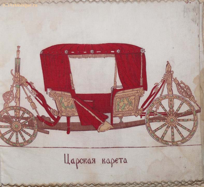 Набор картинок на ткани