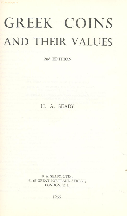 Seaby H. A.