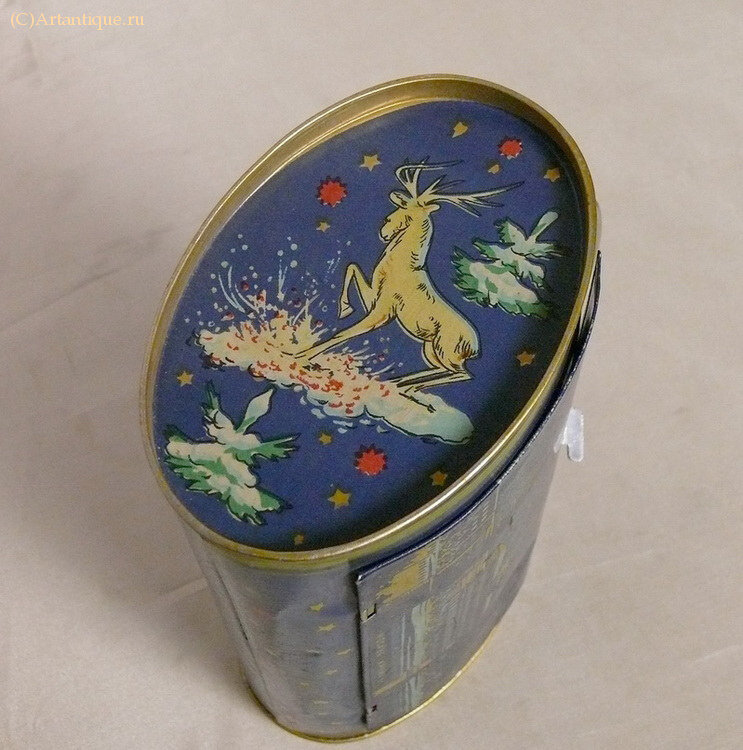 Коробка из-под новогоднего подарка