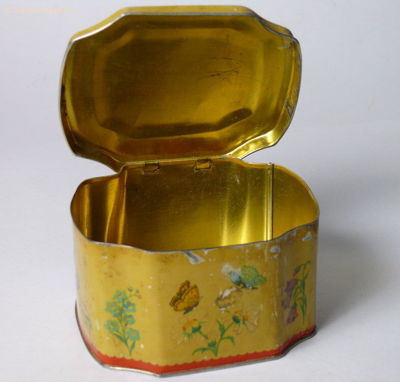Коробка жестяная  