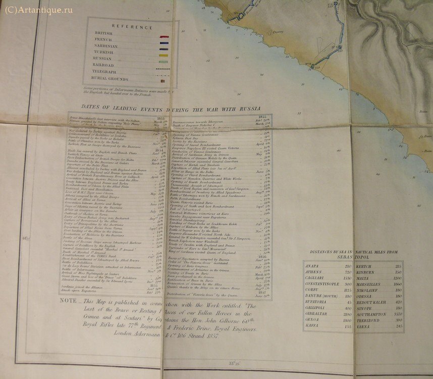 Карта "Map of Sevastopol"