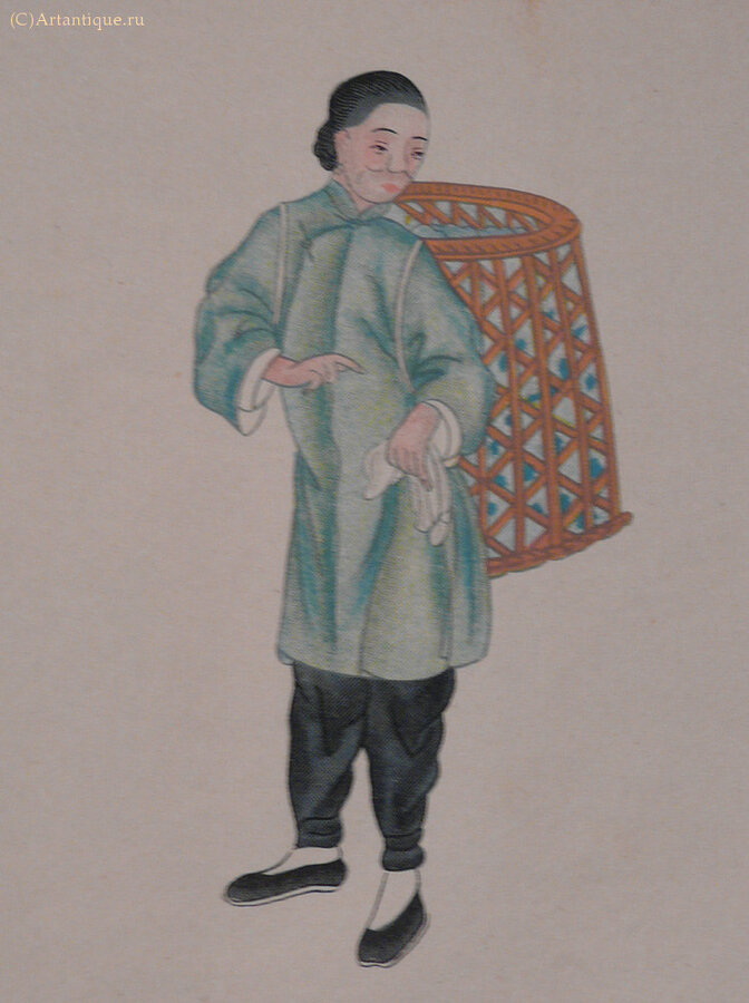 "Calls, sounds and merchandise of the Pekin street peddlers"