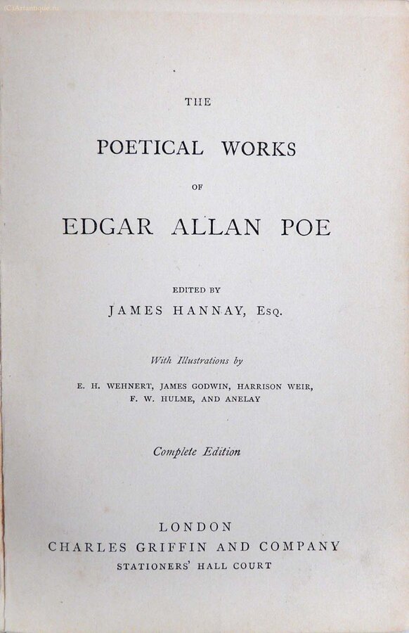 Poe Edgar Allan