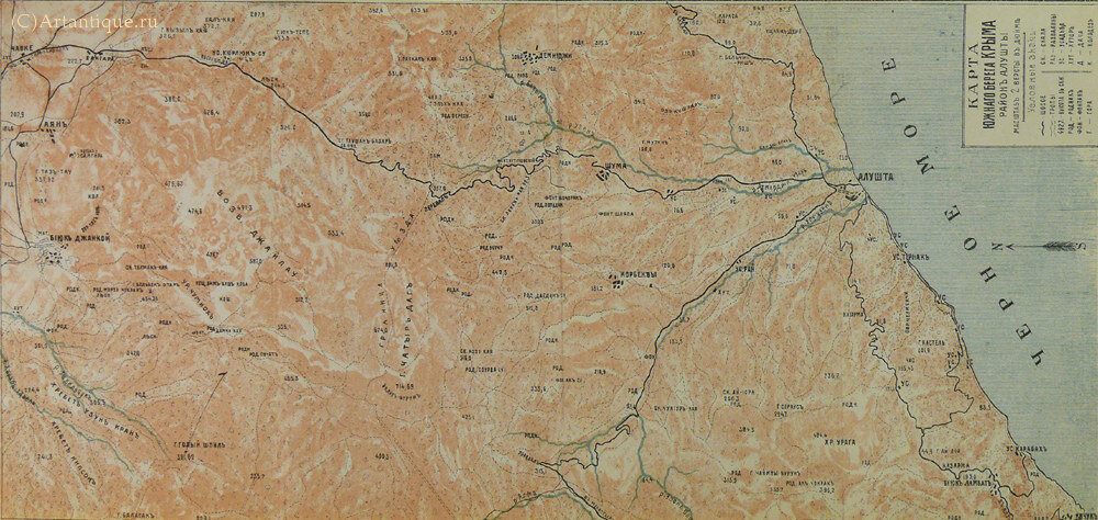 Планы и карты Крыма