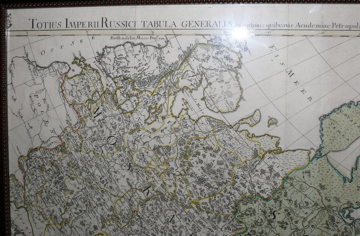 Карта "Totius Imperii Russici Tabula Generalis"