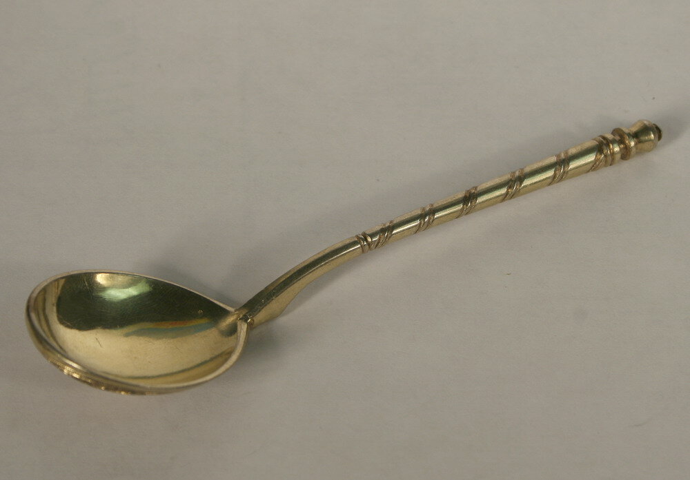 Ложка с чернью