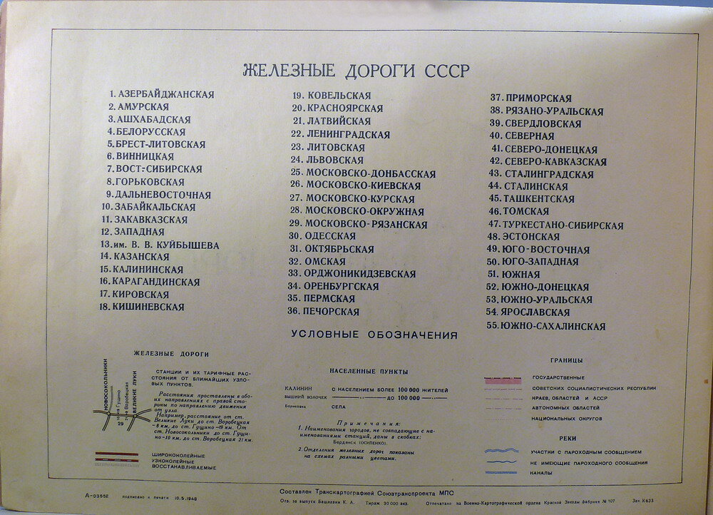 "Альбом схем железных дорог СССР"