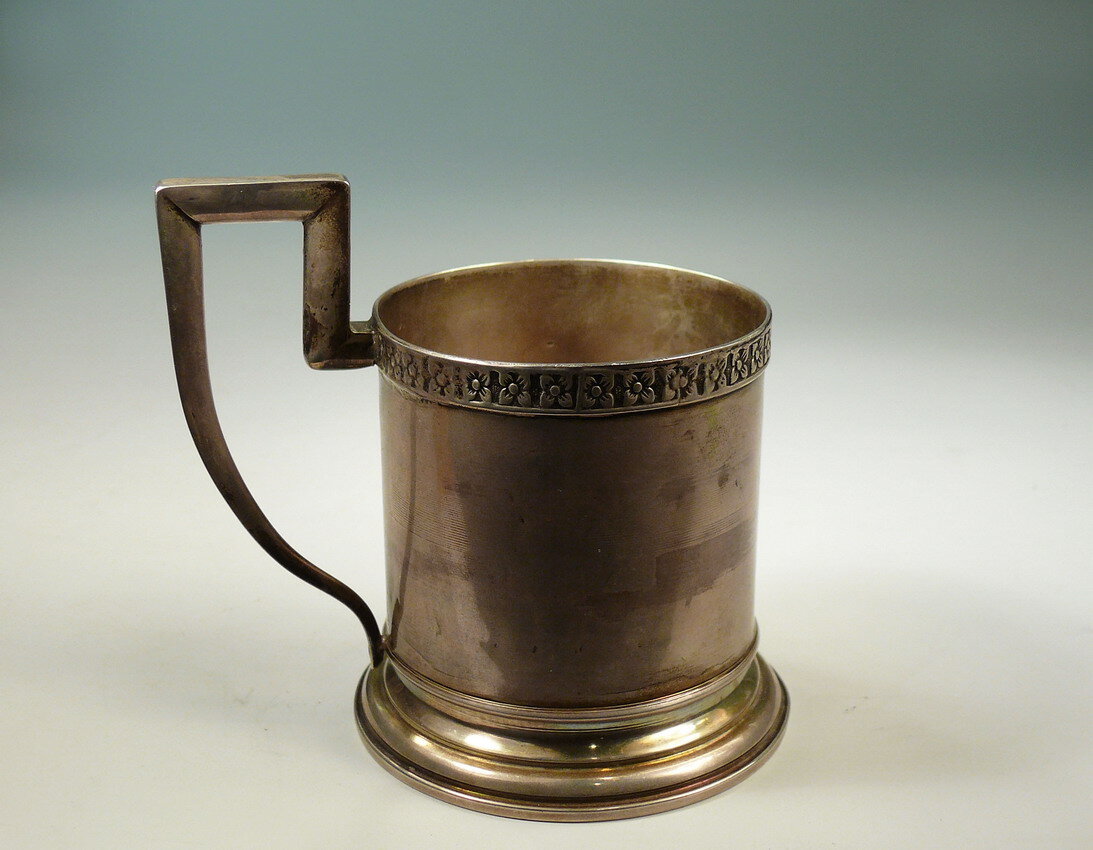 Подстаканник с монограммой "ЕА"