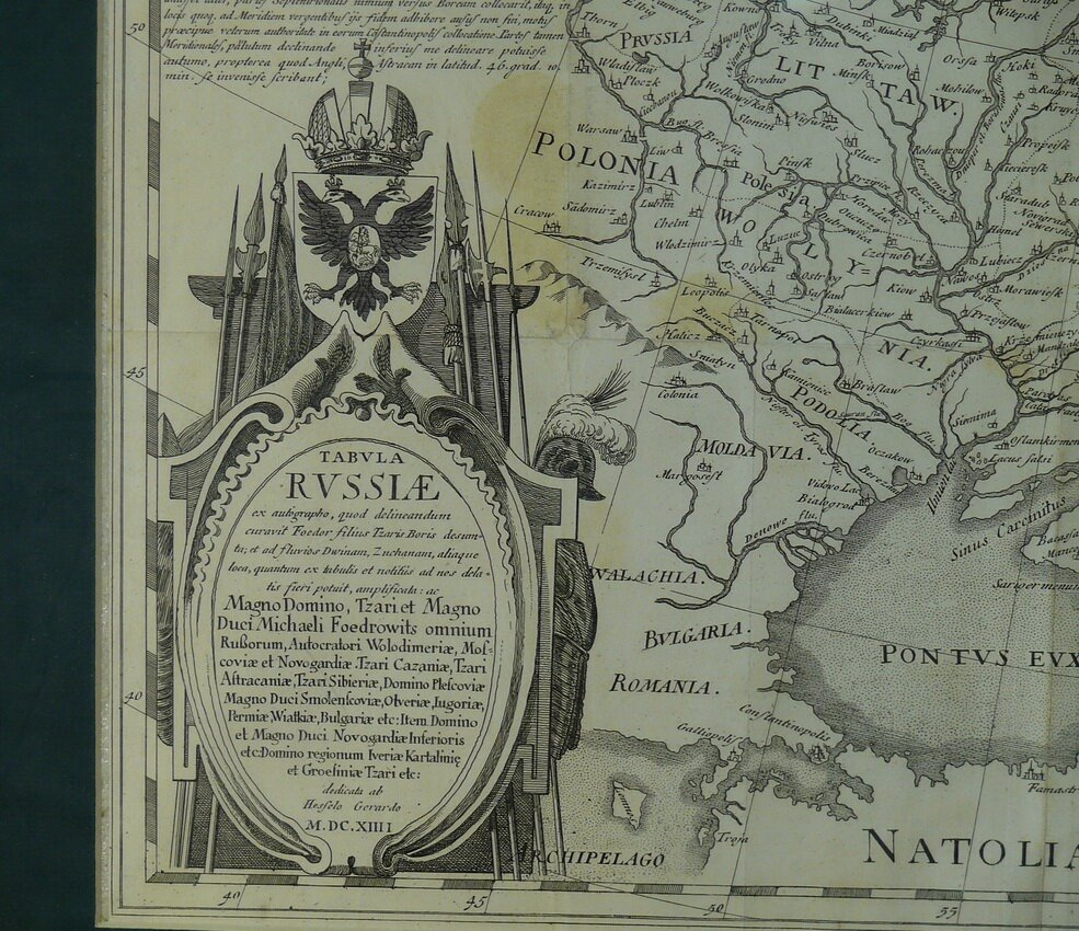Карта "Tabula Russiae"
