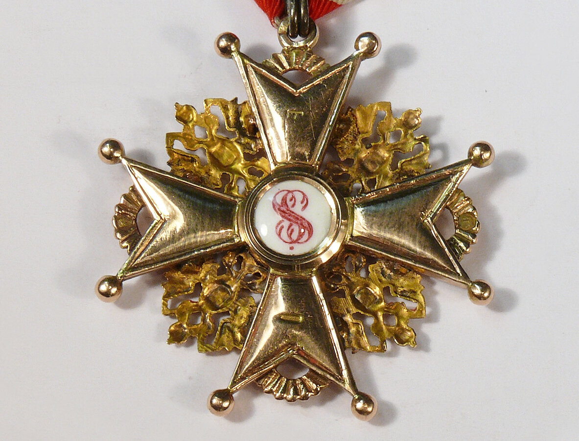 Знак ордена "Святой Станислав" III степени