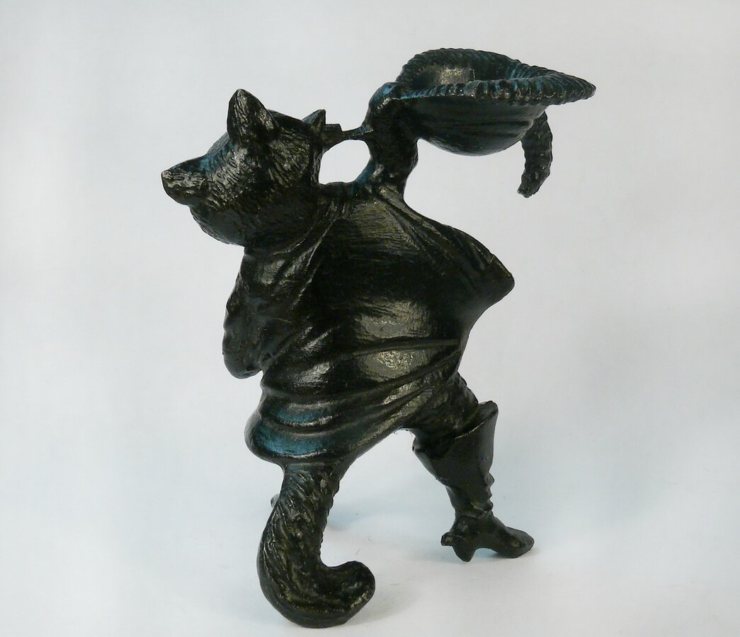 Подсвечник "Кот в сапогах"