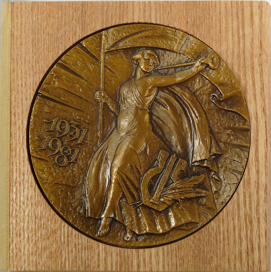Медаль памятная "Союз писателей СССР. 1934-1984"