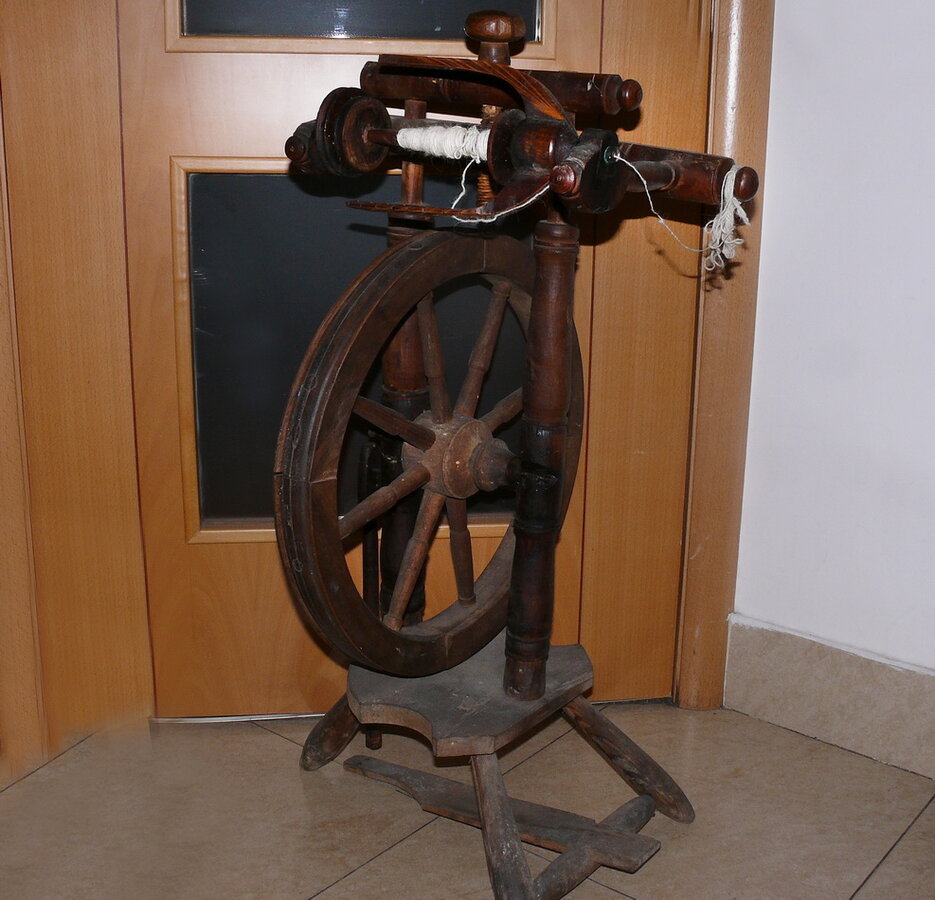 Прялка с ножным приводом