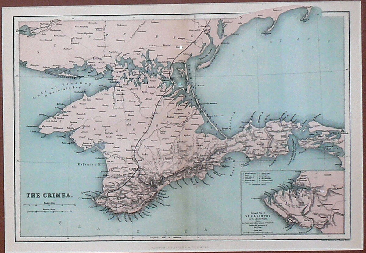 Карта "The Crimea"