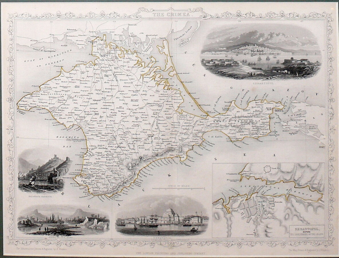 Карта "The Crimea"