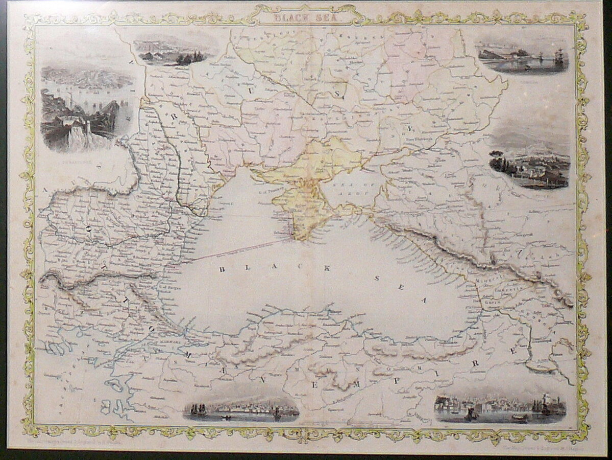 Карта Чёрного моря