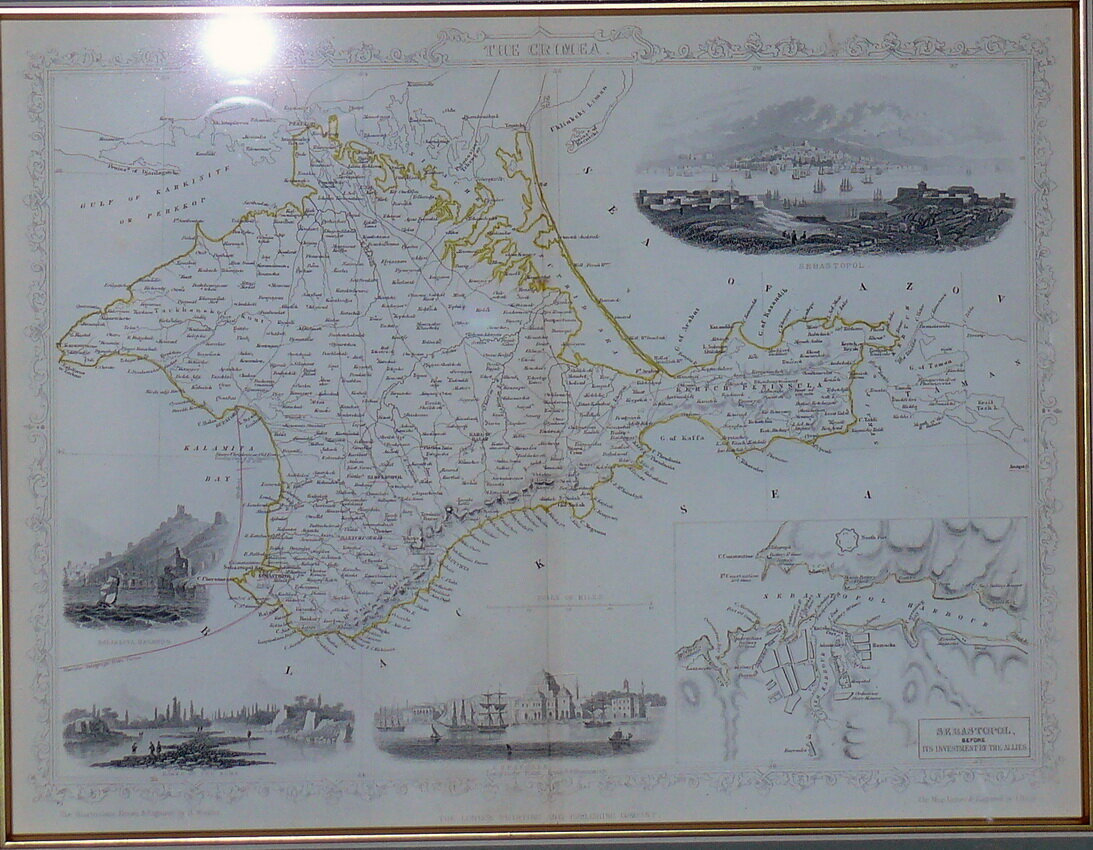 Карта "The Crimea"