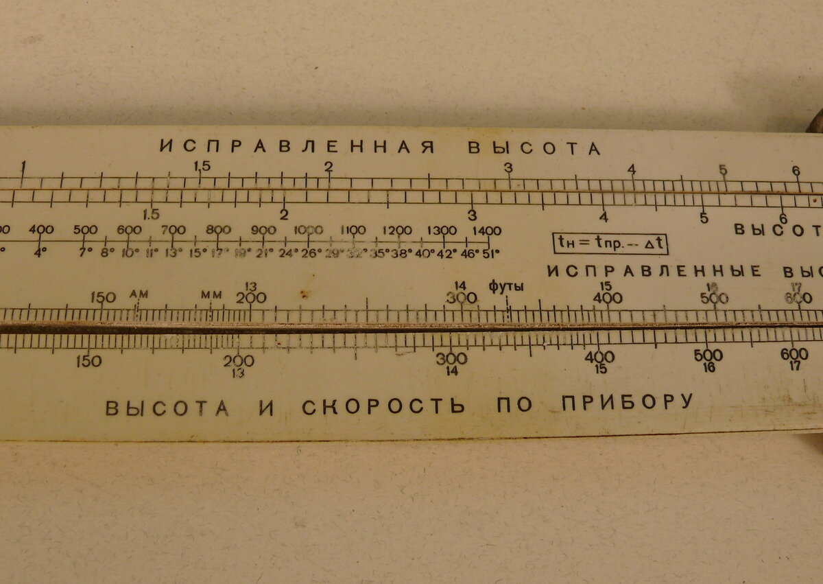 Навигационная линейка НЛ-10М
