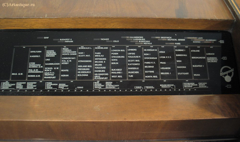 Радиоприемник "Blaupunkt 6 W 79"