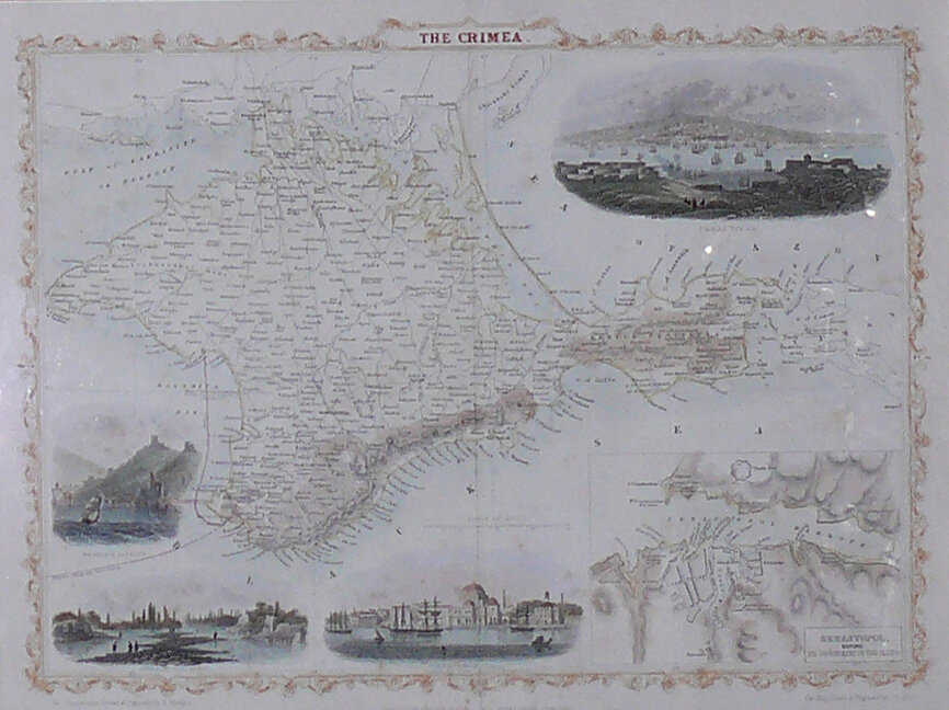 Карта "The Crimea"