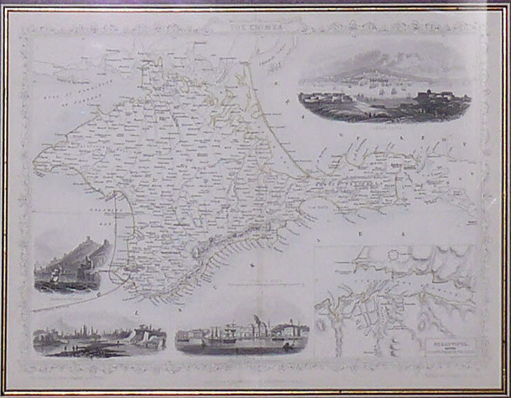 Карта "The Crimea"
