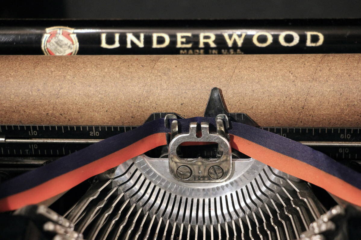 Печатная машинка "Underwood Portable"