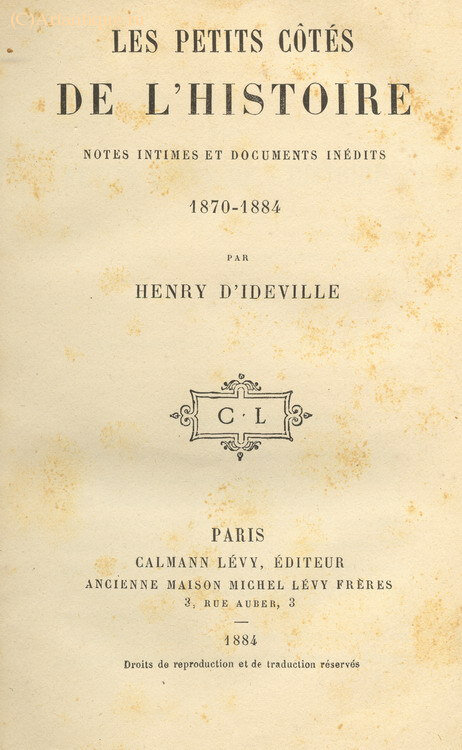 Henry  D*ideville