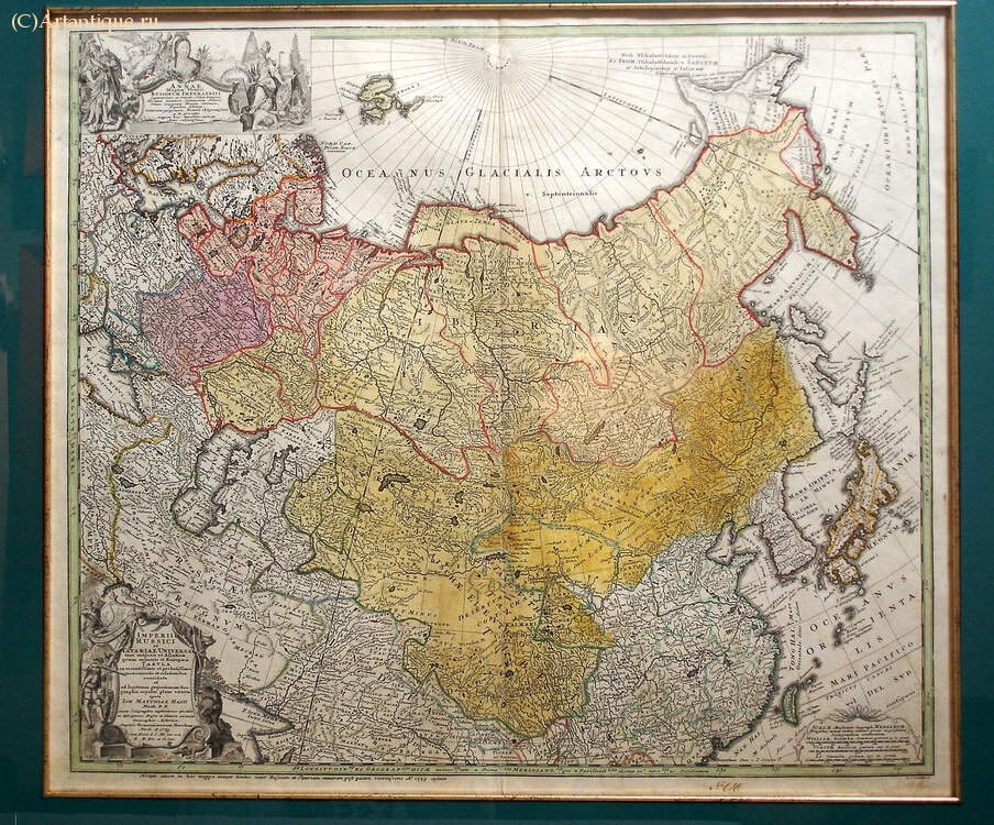 Карта Российской Империи