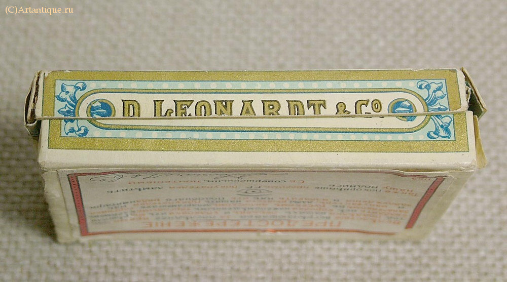Коробка для перьев "D. LEONARDT & Co"