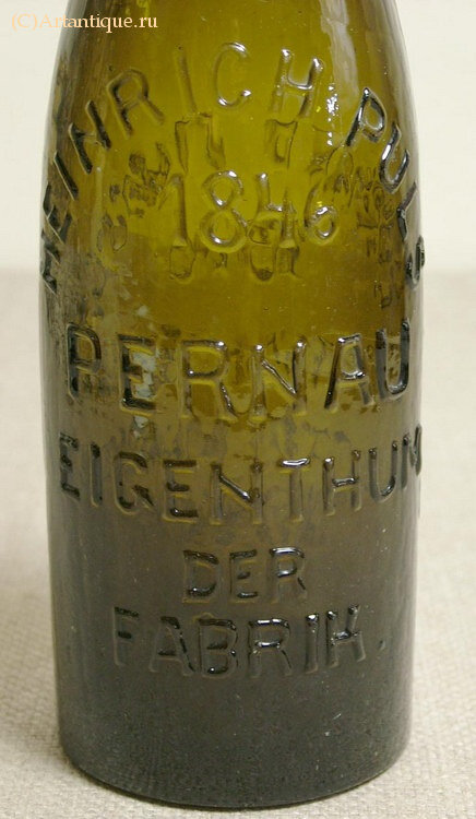 Бутылка пивная "Перновъ"