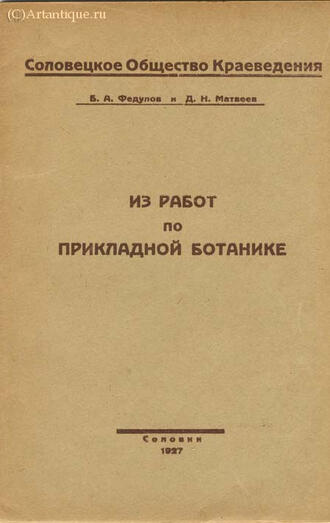 Федулов Б.А., Матвеев Д.Н.
